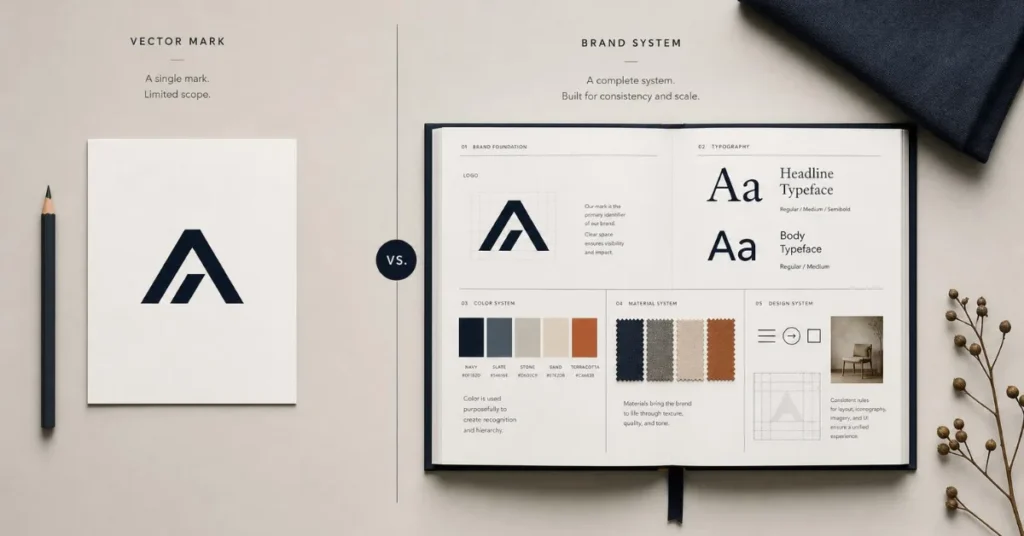 For HL Nova, the core branding toolkit integrates complete brand guidelines with finalized typography specifications and color swatches, providing a single source of truth to ensure a unified and consistent market presence.